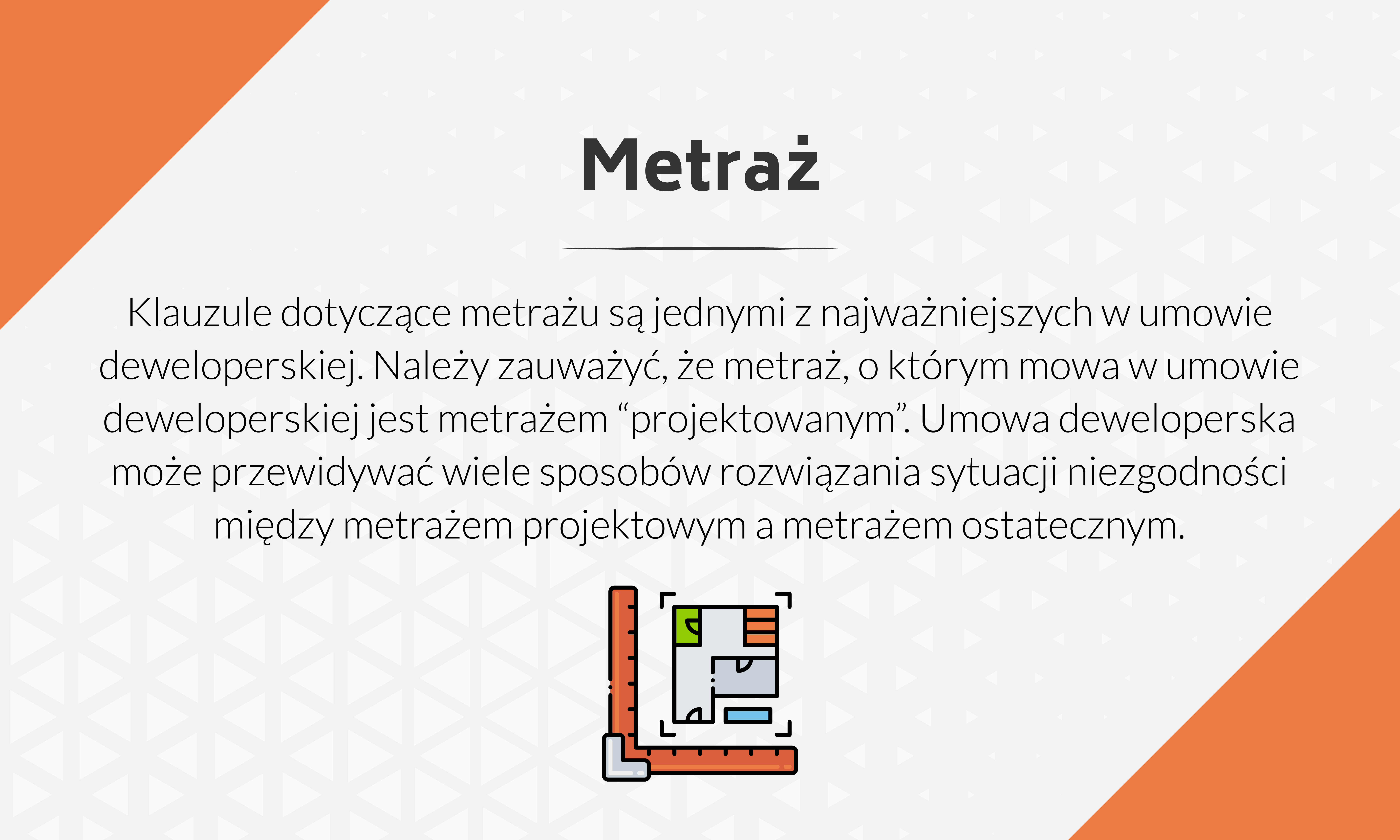 Informacje o metrażu warto kontrolować Informacje o metrażu warto kontrolować